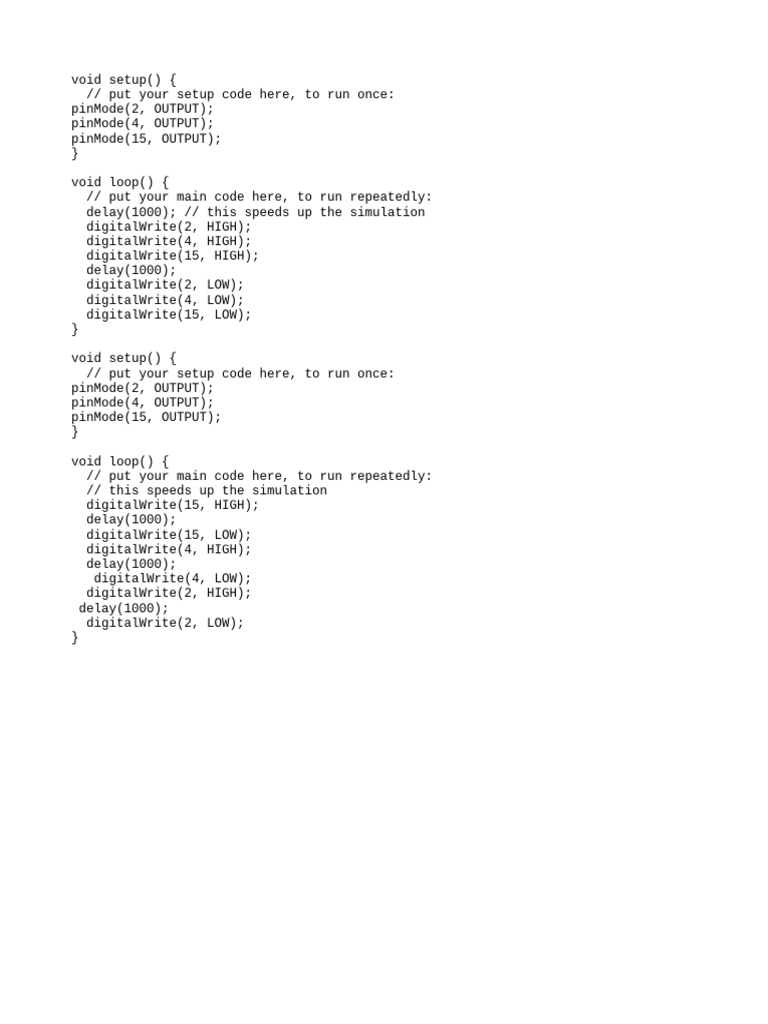 Understanding void setup() in Arduino | PDF
