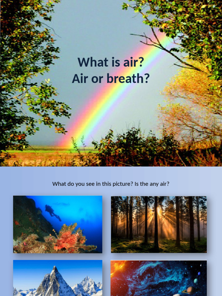 Understanding Air and Its Uses | PDF