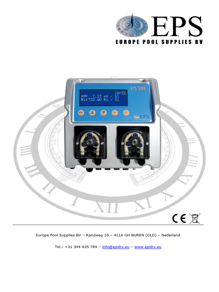 EPS ONE PH RX Handleiding - V11 - 05 - 2022 | PDF