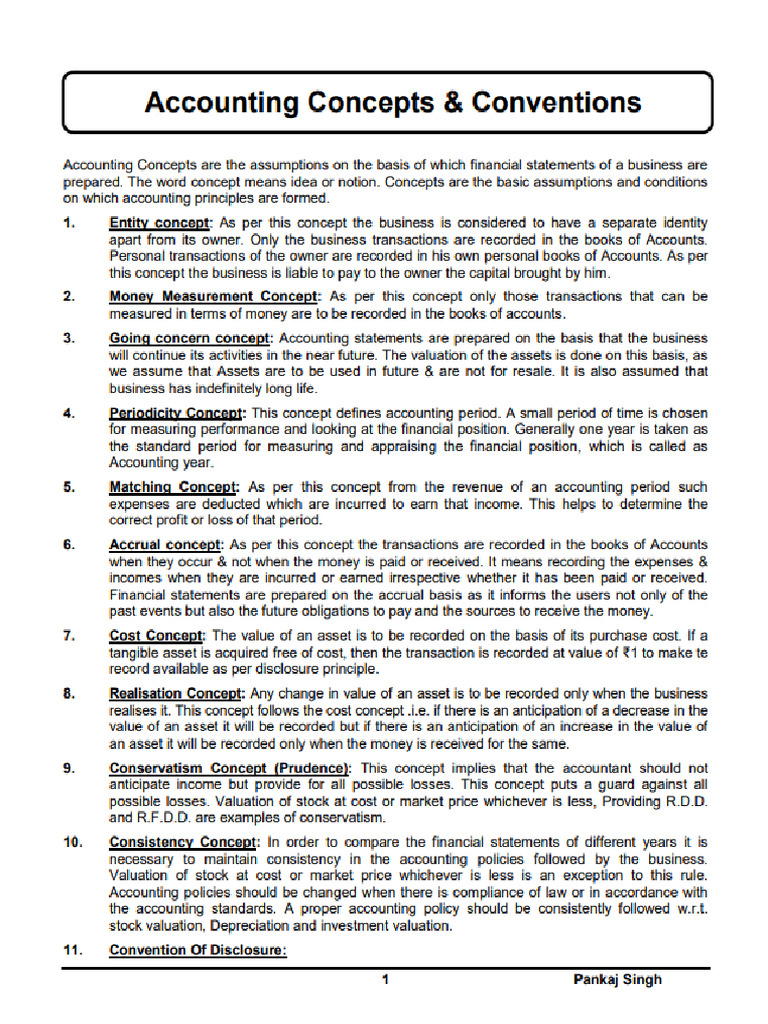 Acc Notes | PDF