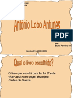 Power Point - Lobo Antunes
