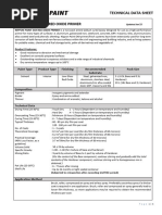 GTA007 Thinner Technical Data Sheet | PDF | Paint