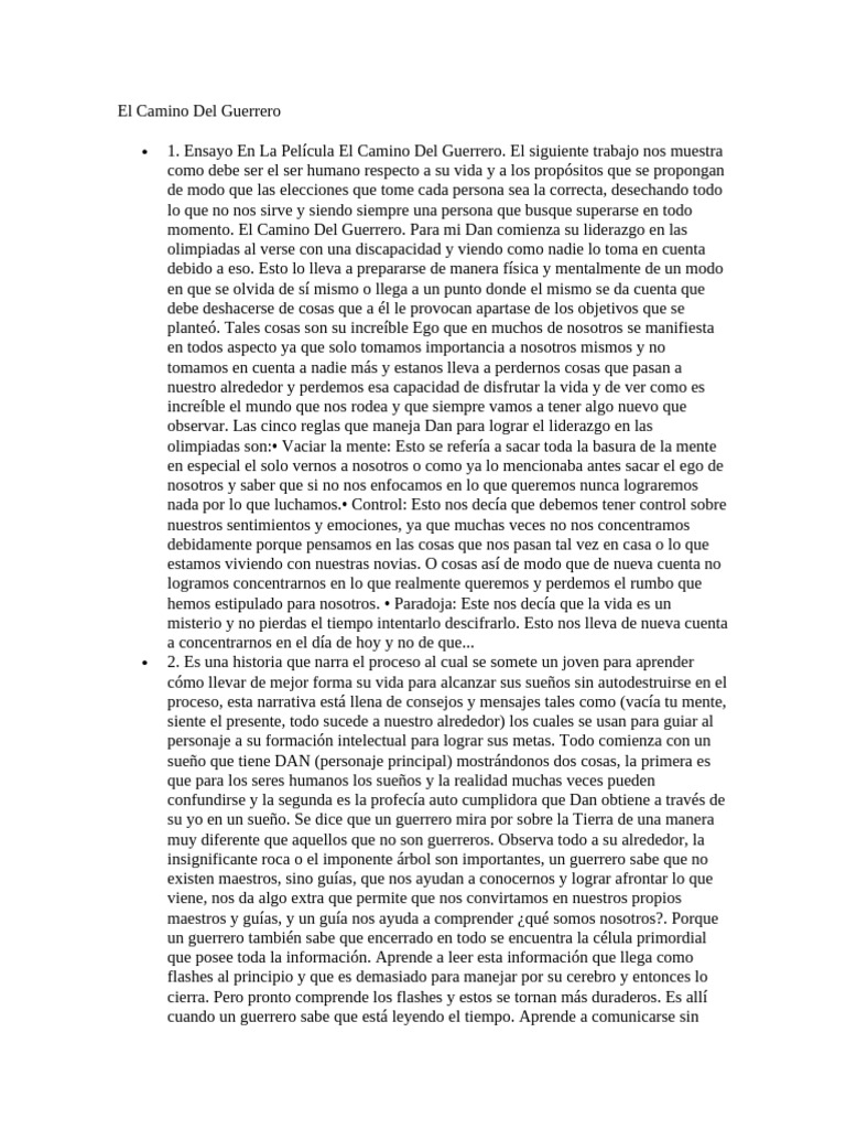 El Camino Del Guerrero | PDF | Sócrates | Mente