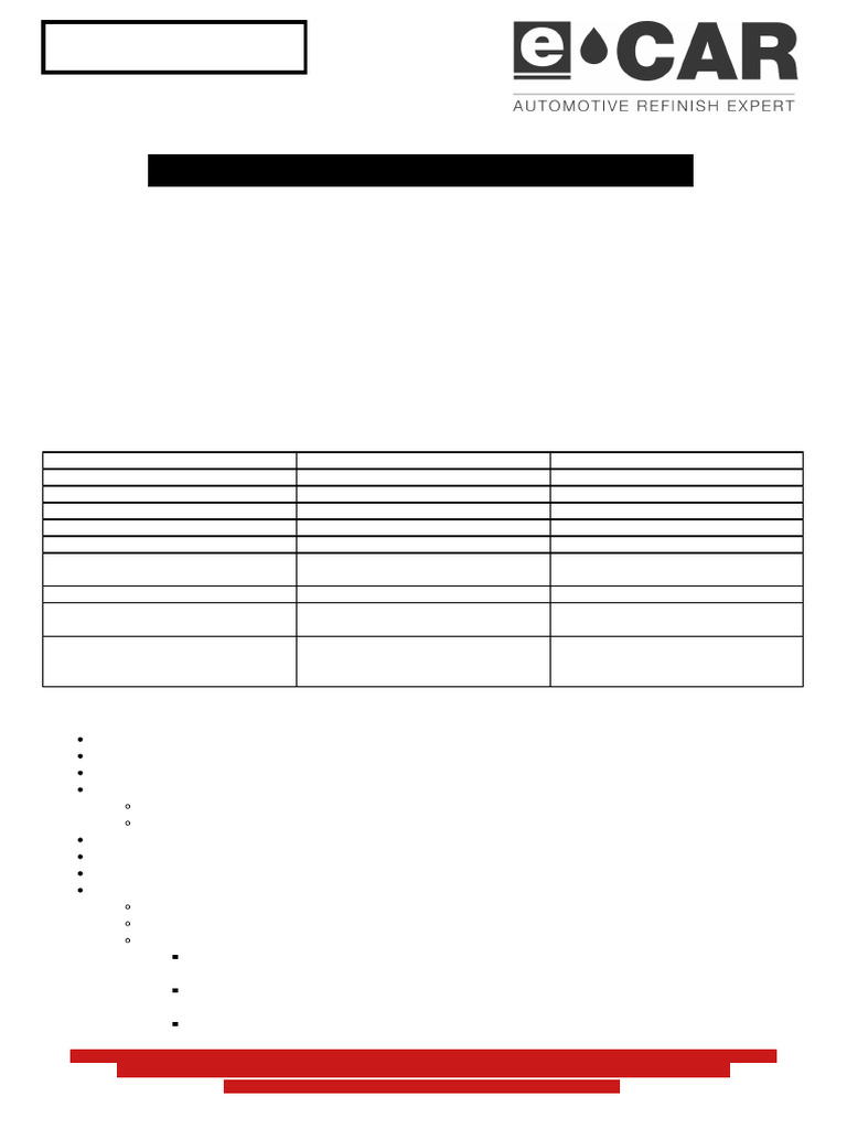 Convertisseur de Rouille ECAR ERC100 | PDF | Matériaux
