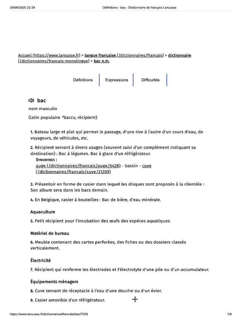 BAC | PDF