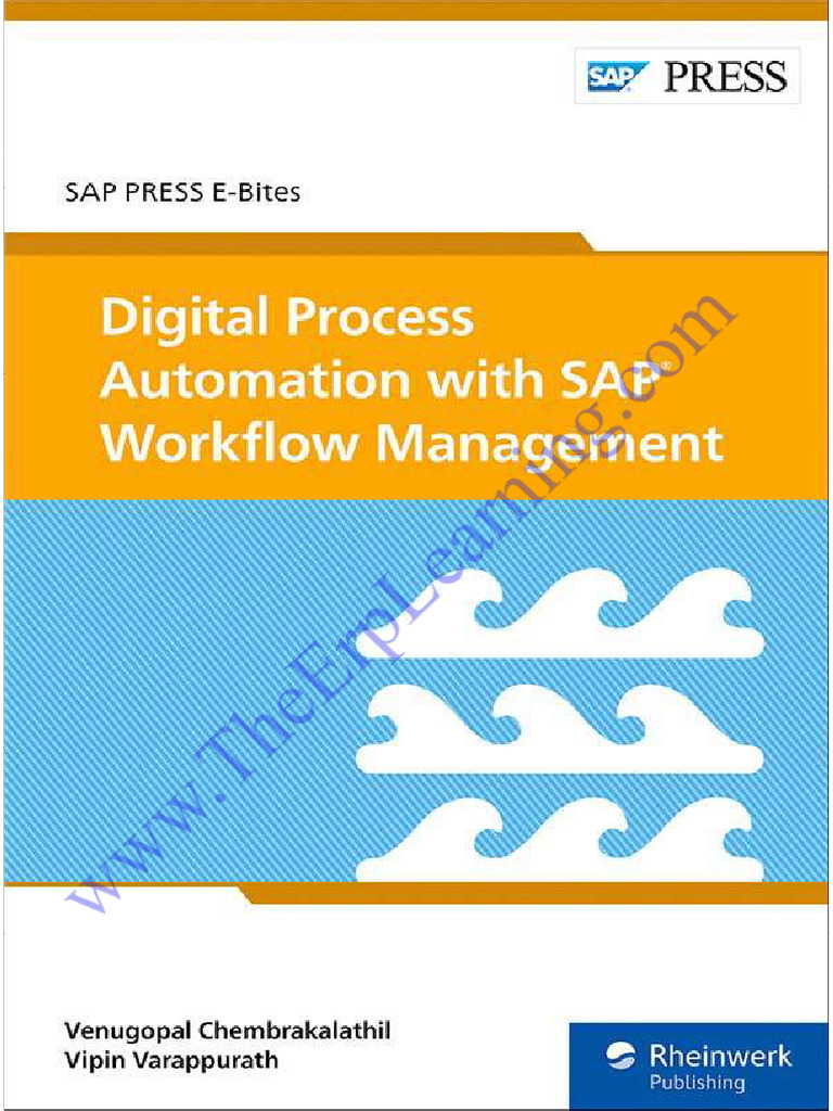 Digital Process Automation With SAP Workflow Management Sample | PDF