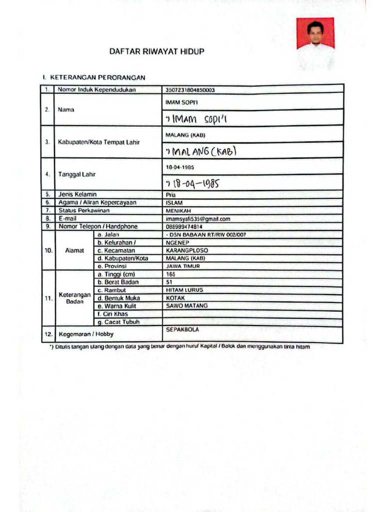 Daftar Riwayat New Compressed 11zon | PDF