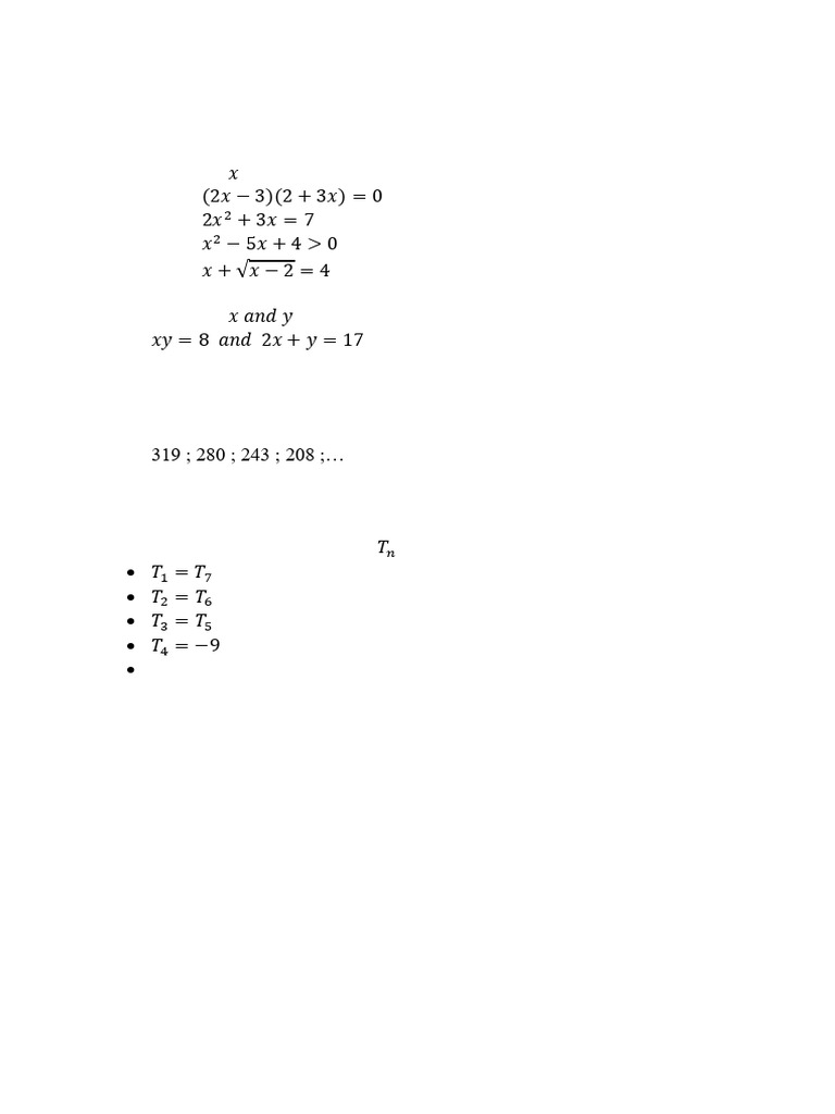 Grade 12 Math Test 1 Solutions 2025 | PDF