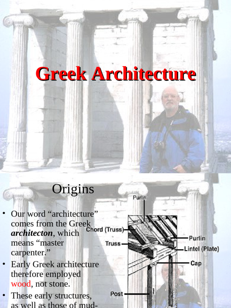 Overview of Greek Architecture | PDF | Column | Architectural Design