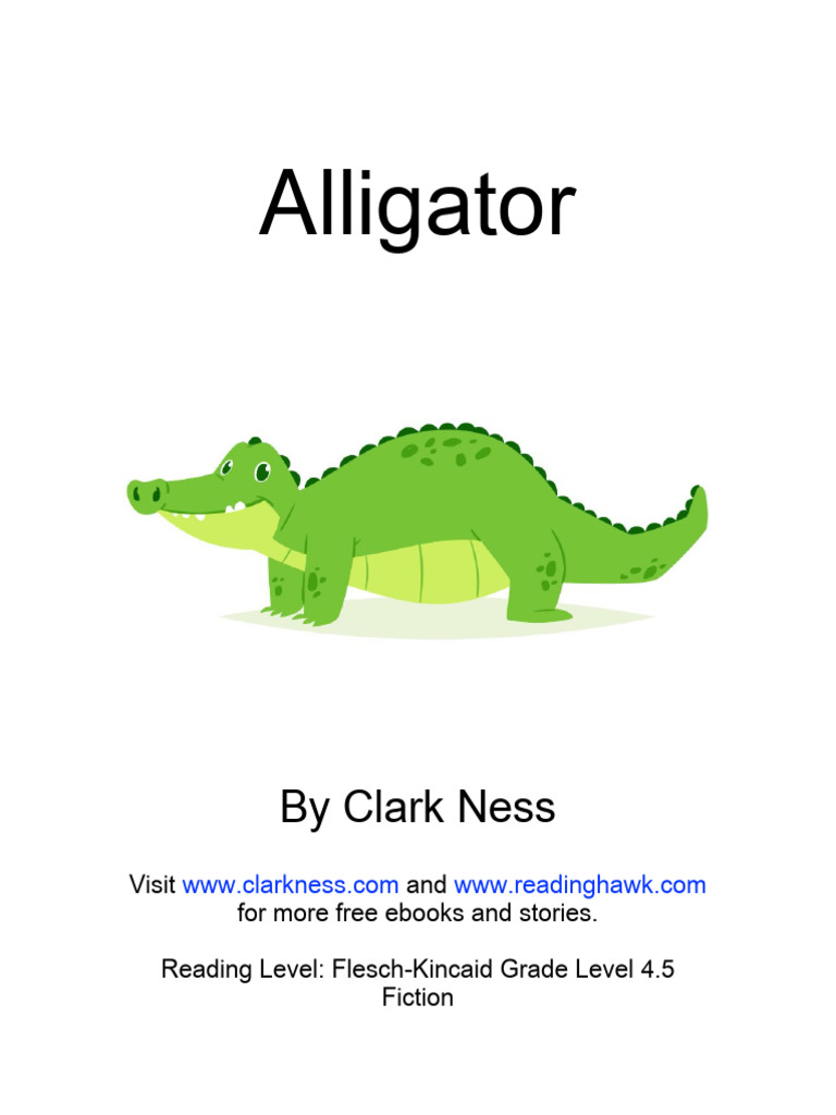 Alligator Adventures for Kids | PDF