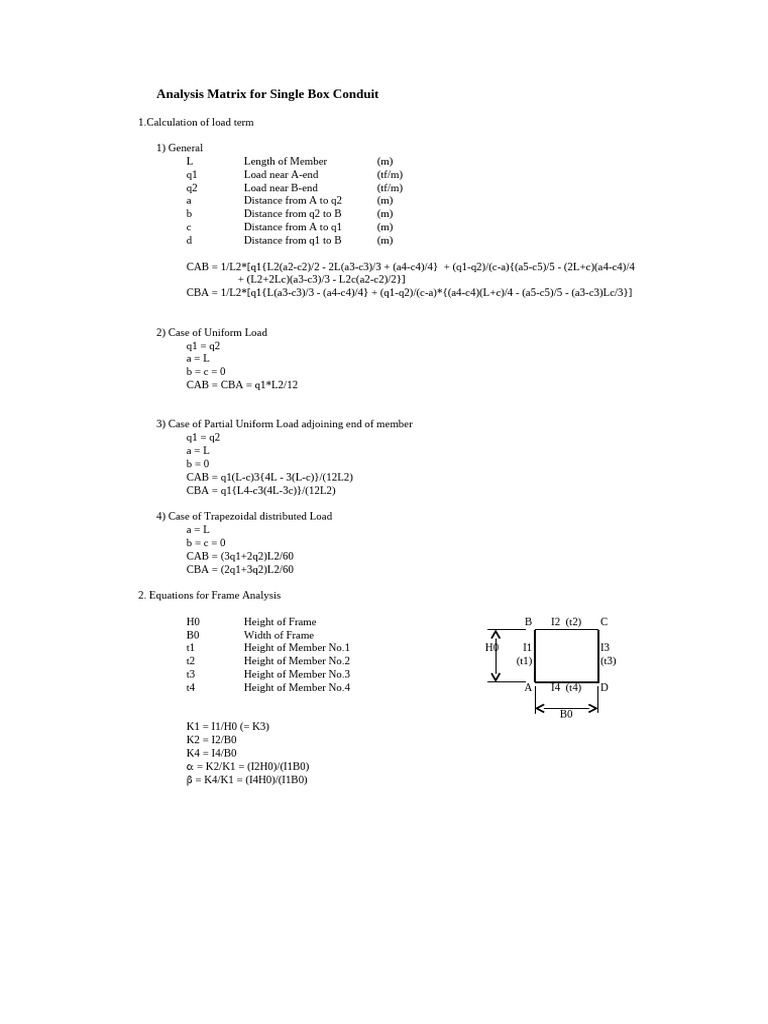 Matrix Condition | PDF