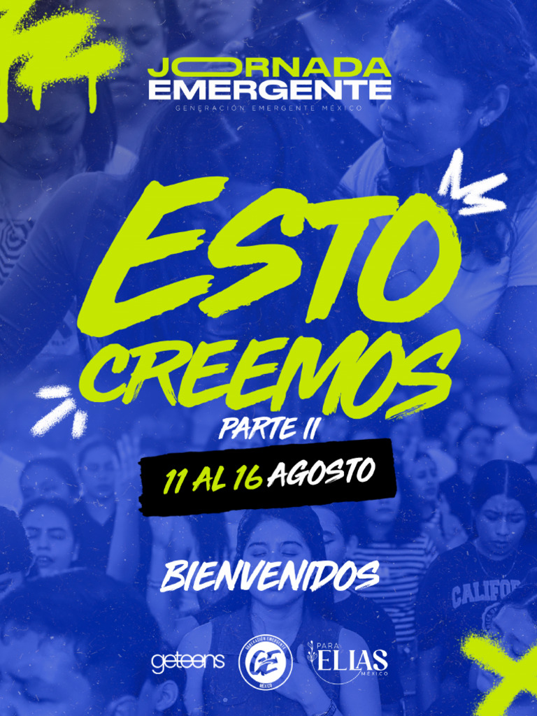 Jornada Emergente: Fe y Transformación | PDF | eucaristía | Cristo (título)