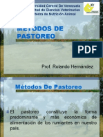 METODOS DE PASTOREO