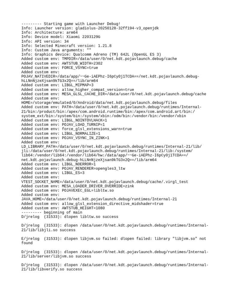 Game Crash: Rendering Overlay Error | PDF | Matrix (Mathematics) | Java ...