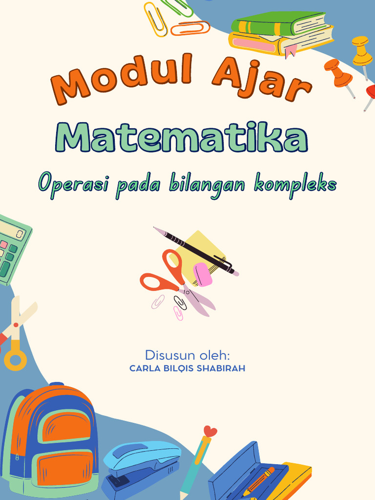 Operasi Bilangan Kompleks untuk SMA | PDF