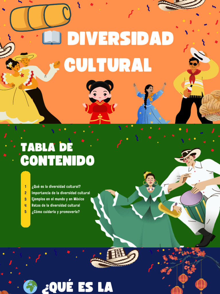 Retos y Ejemplos de Diversidad Cultural | PDF
