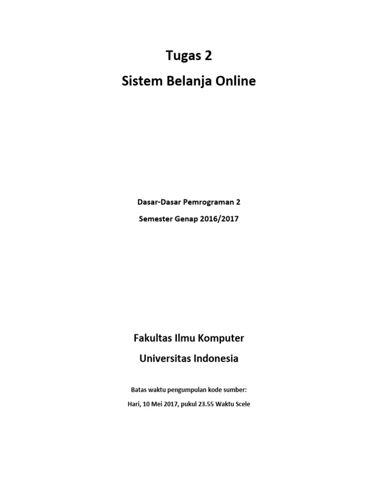 Tugas 2 | PDF