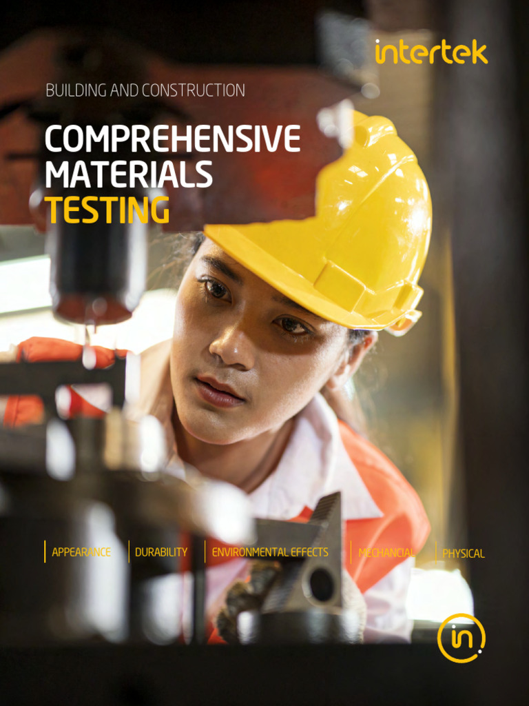 Intertek Building Materials Testing Services | PDF | Laboratories ...