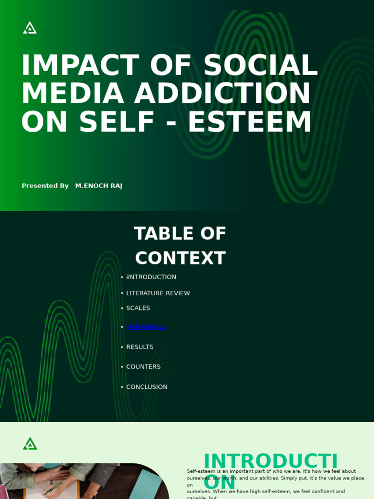 Impact of Social Media Addiction On Self - Esteem | PDF | Self Esteem ...