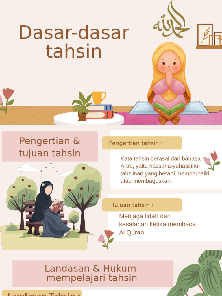 Panduan Dasar Tahsin Membaca Al-Qur'an | PDF