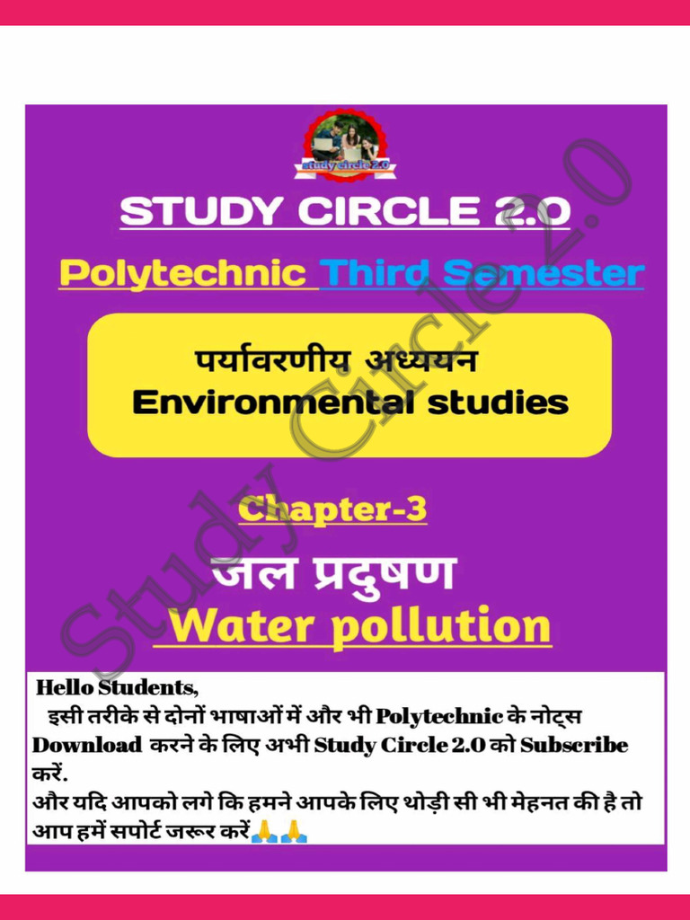 Water Pollution: Causes and Effects | PDF | Water Pollution | Earth ...