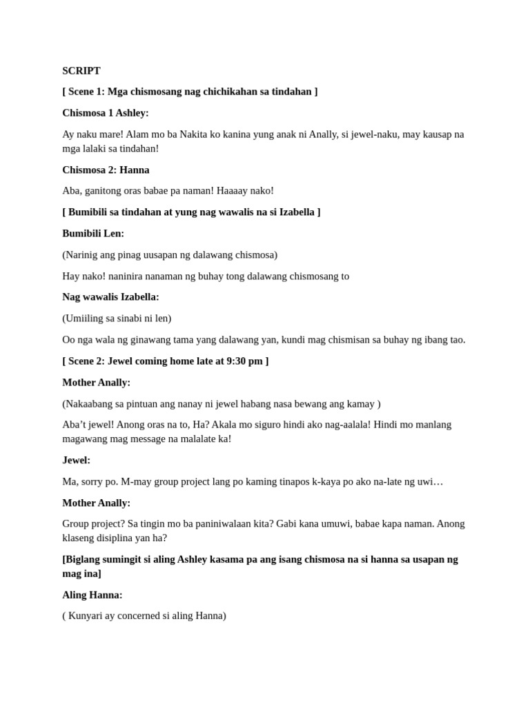 SCRIPT | PDF