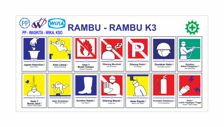 278x158 Cetak 1 Rambu k3 | PDF