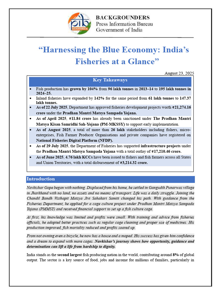 Fish Farming Loan Yojana 2025 Overview | PDF | Aquaculture | Fishery