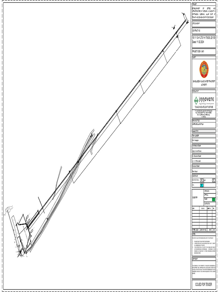 Water Level Layout Plan for Jetties | PDF