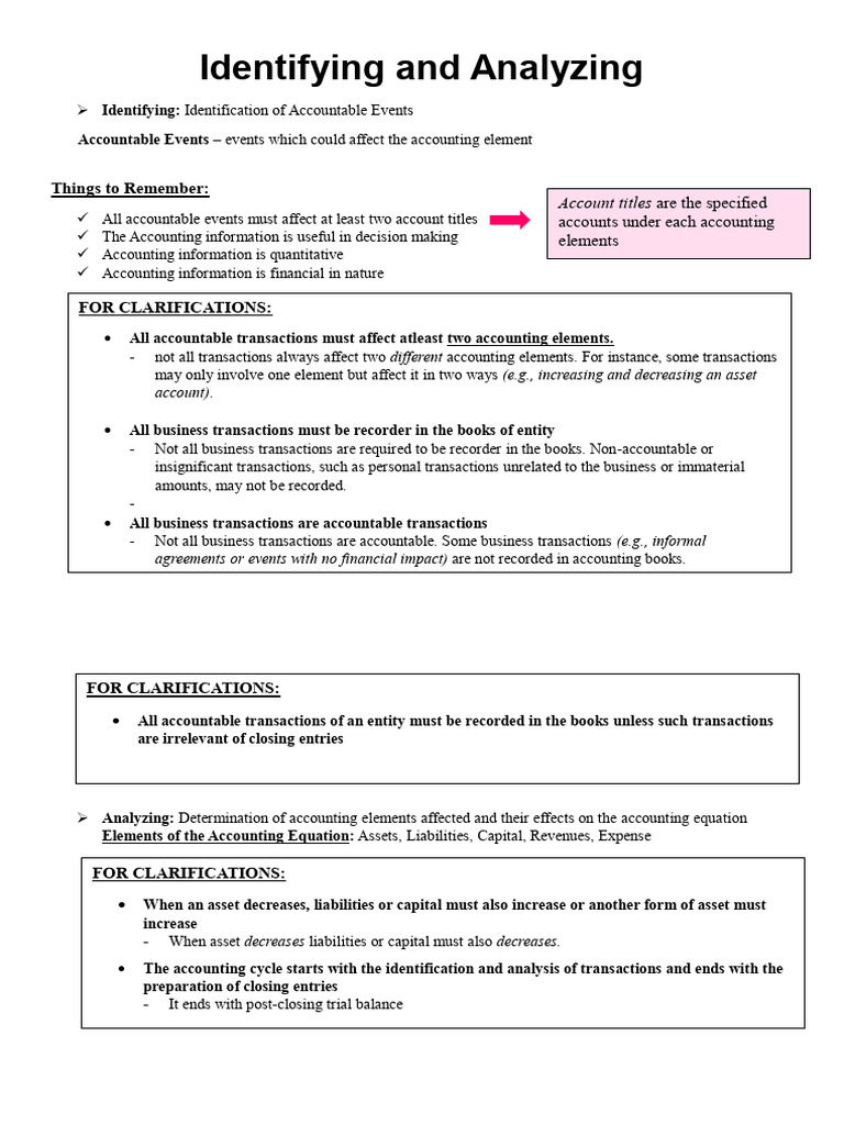 FAR Notes - 1st Sem | PDF | Debits And Credits | Depreciation