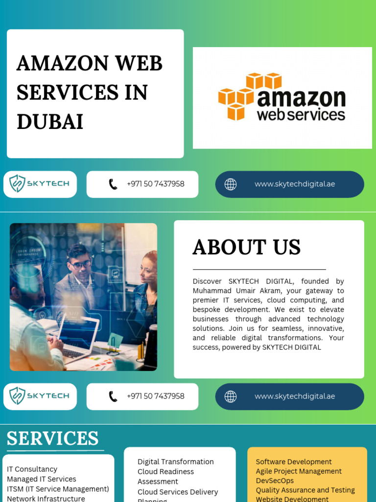 Amazon Web Services Solutions in Dubai | PDF | Cloud Computing | Computing
