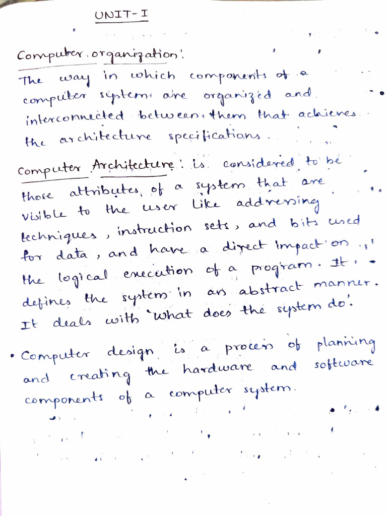 CO Notes | PDF