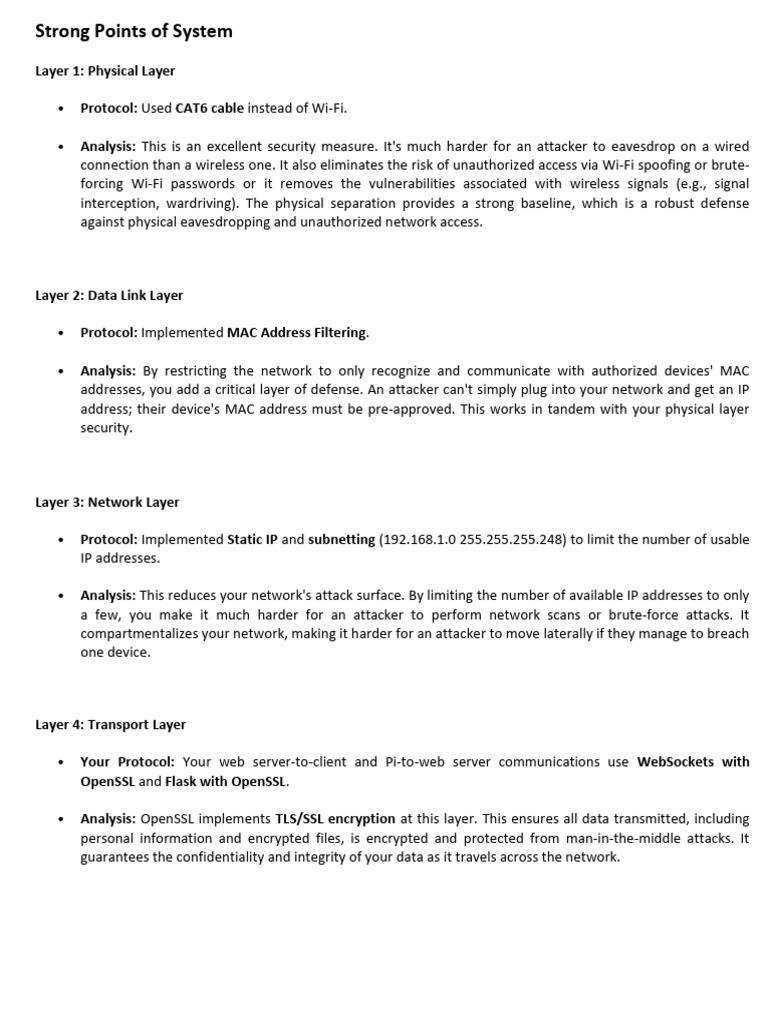 Comprehensive Security Analysis of Network System | PDF | Computer ...