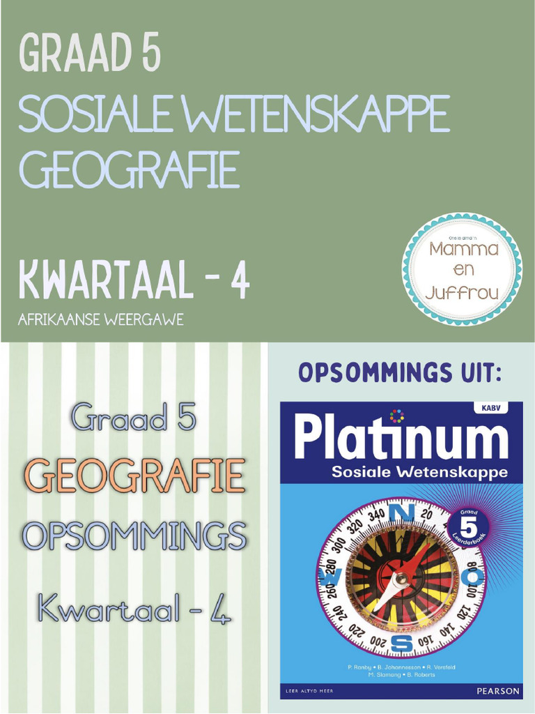 Gr5-Kw4-Geo Ops | PDF