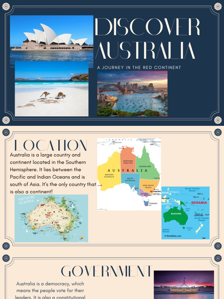 Explore Australia's Unique Landscapes | PDF