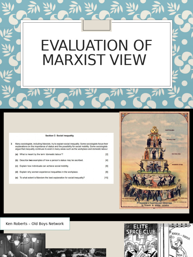 Lesson # 4 Essay Writing On Marxist View-1 | PDF | Economies