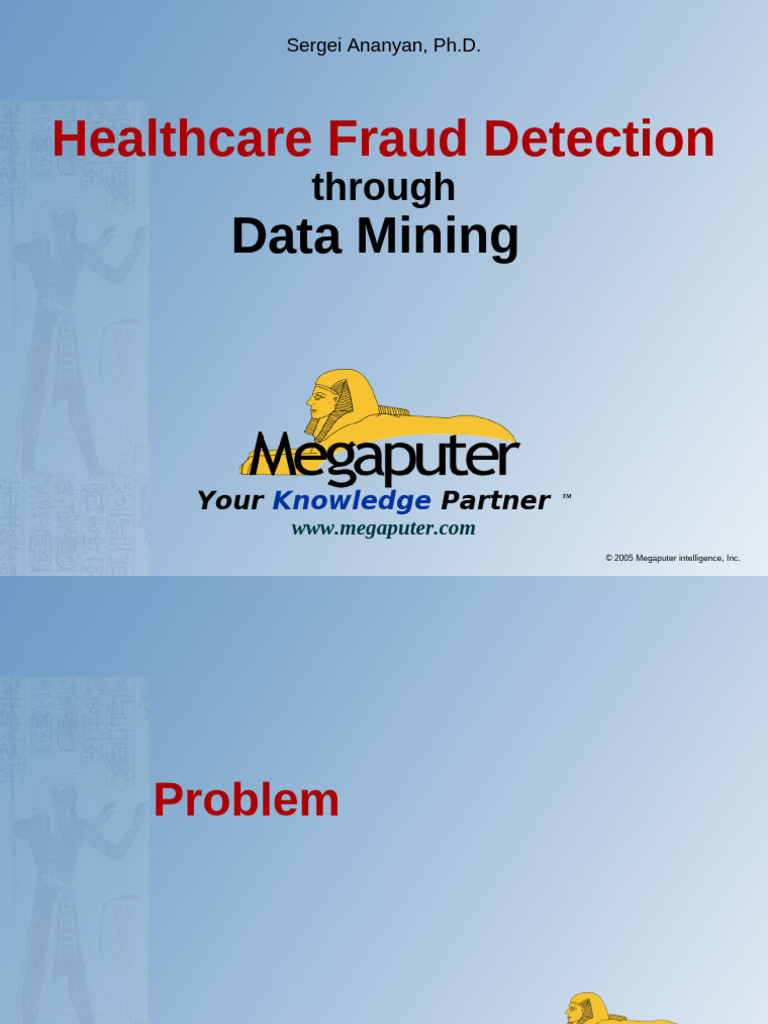 Healthcare Fraud Detection Through Data Mining | PDF | Medical ...