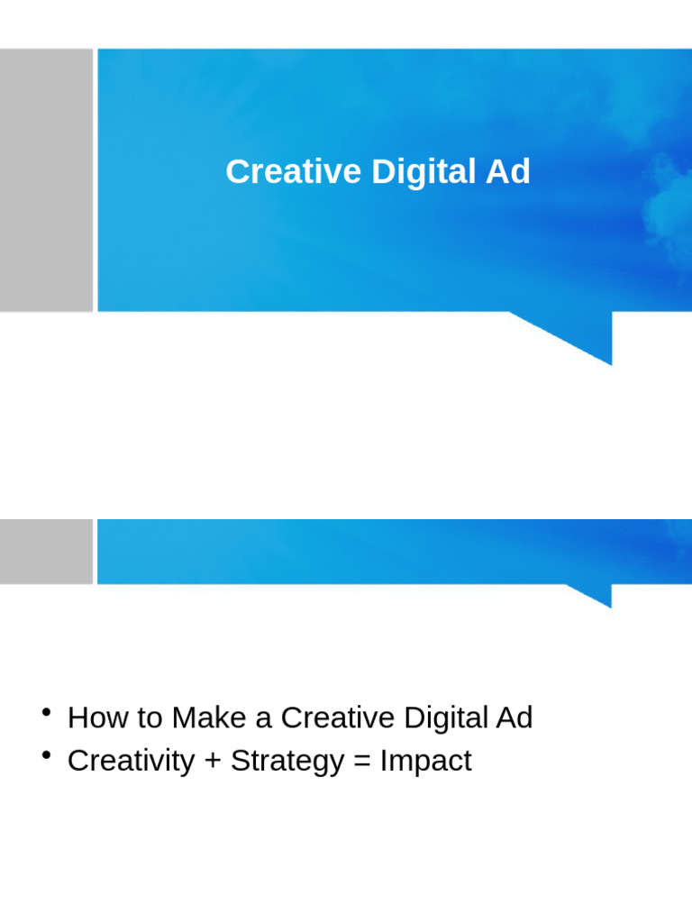 Creative Digital Advertising Strategies | PDF | Advertising | Brand