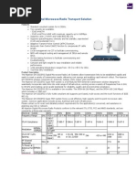 Super PDH Digital Microwave Radio Transport Solution Hiperion