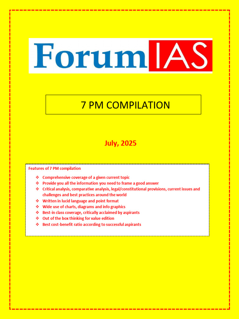 7 PM Compilation July 2025 | PDF | Genetically Modified Crops | Secularism