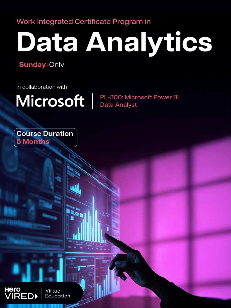 Power BI Data Analyst Certification Program | PDF | Analytics | Data ...