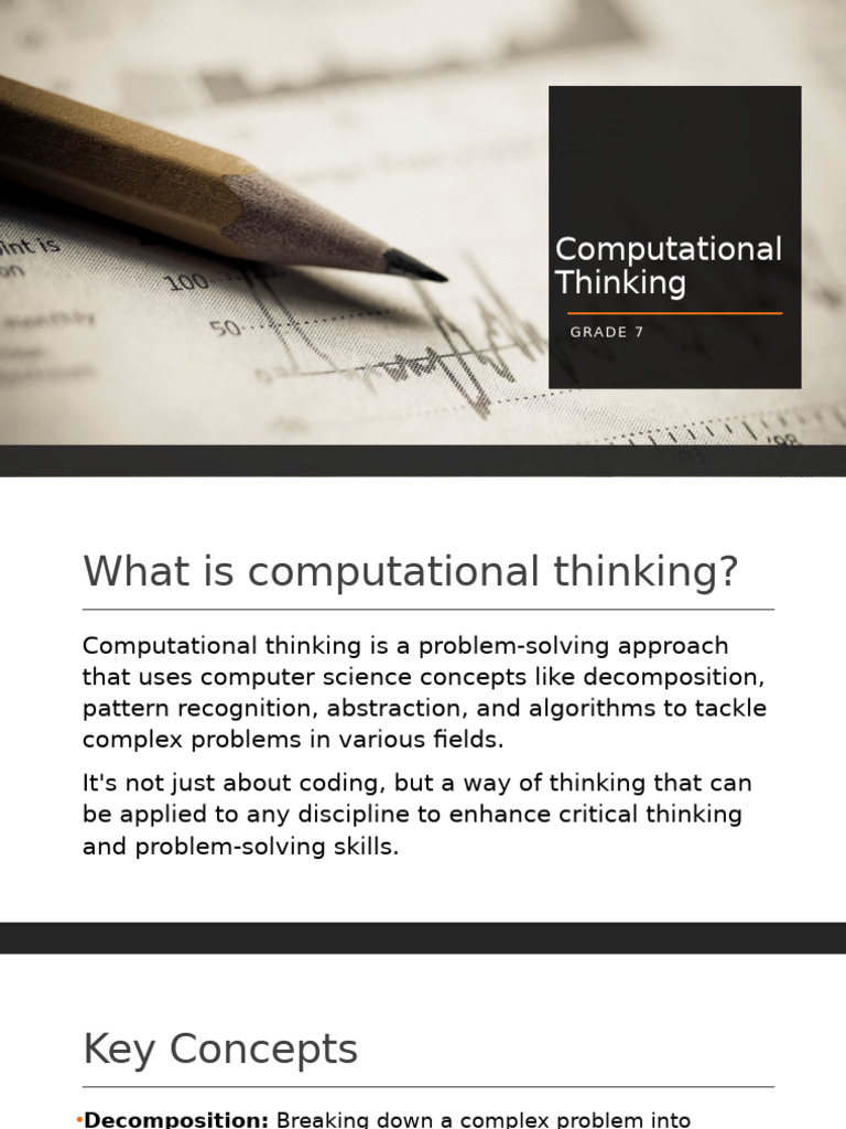 Understanding Computational Thinking | PDF