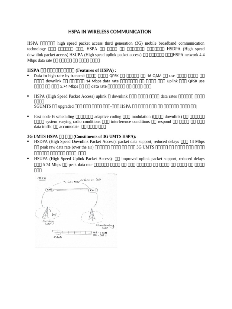 Edge and Hspa | PDF