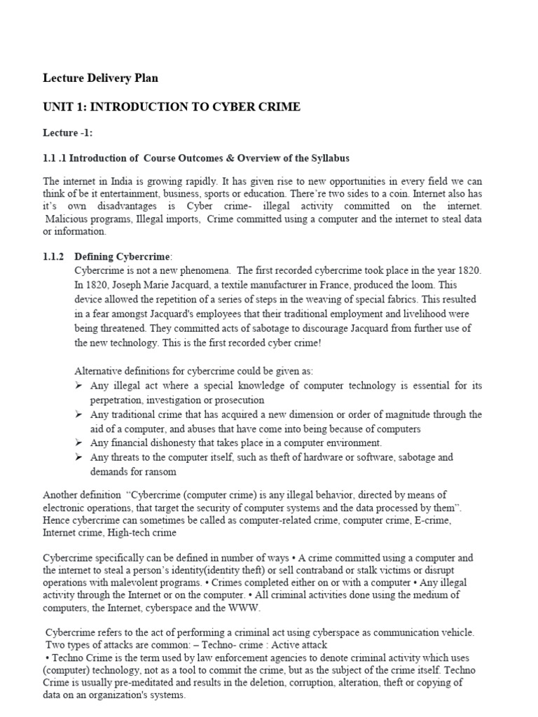 Understanding Cybercrime Dynamics | PDF | Cybercrime | Computer Security