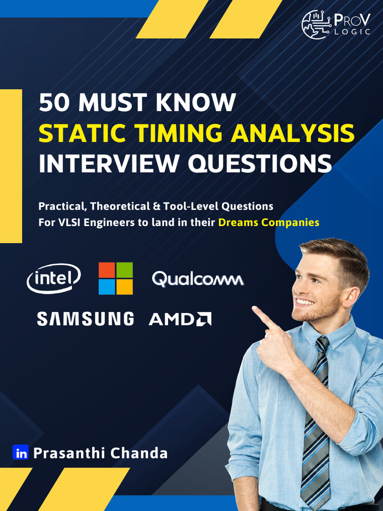 Essential STA Interview Questions for VLSI | PDF | Electronic Design ...