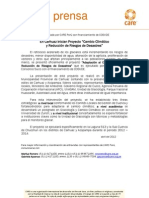 En Carhuaz Inician Proyecto "Cambio Climático