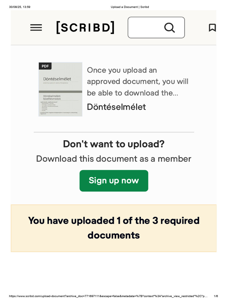 Upload A Document - Scribd | PDF | Scribd | Copyright Law