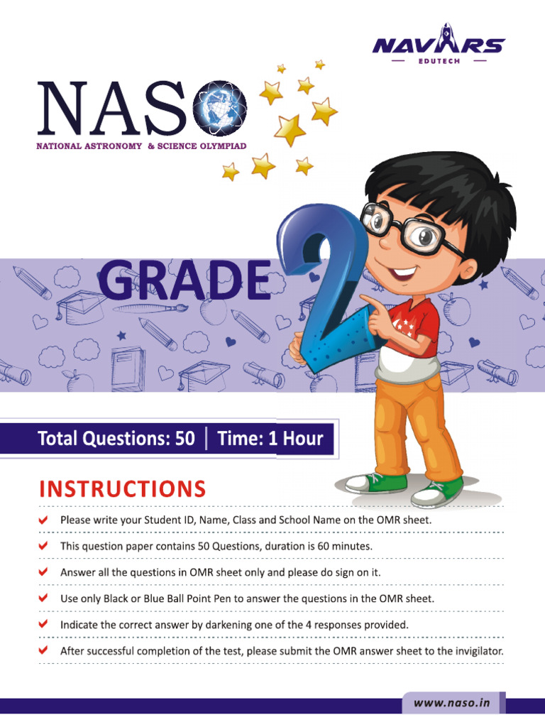 NASO 2023 Grade 2 | PDF