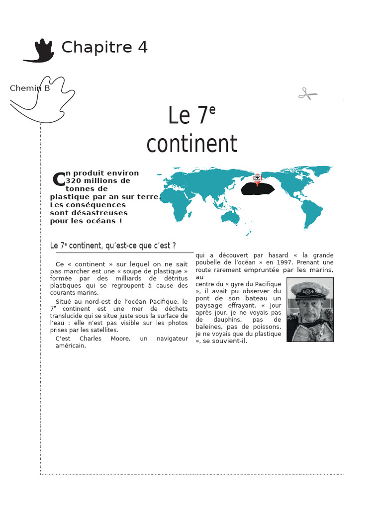 Le 7e continent : pollution plastique océanique | PDF | Plastique | Déchets