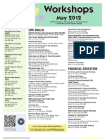 FFSC Workshop Schedule May 2012